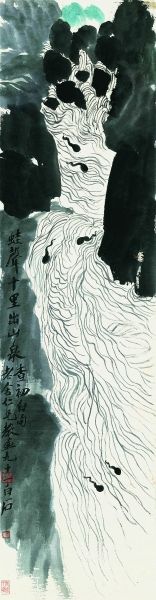 ʯʮɽȪ1951ֽ꣬ˮīɫᡣͼƬ